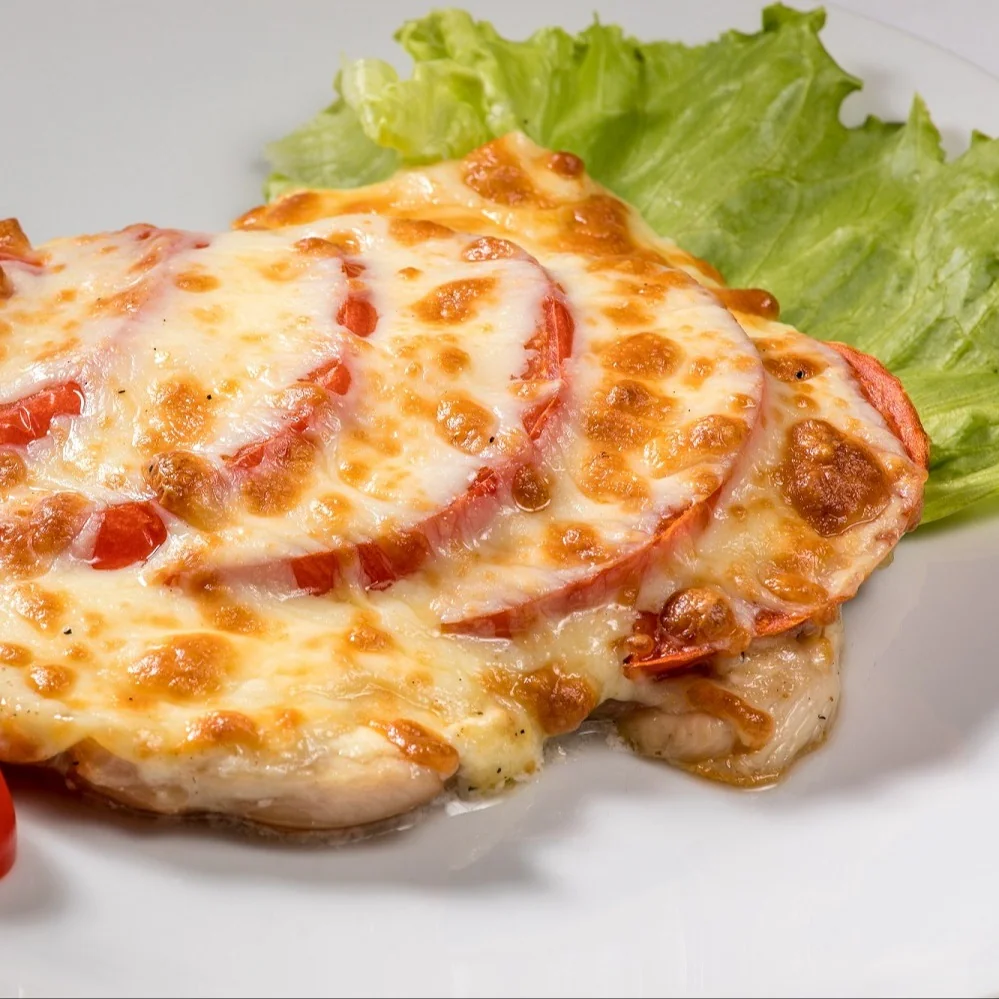 Стейк из курицы под сыром 
